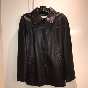 Marc New York (Andrew Marc) black leather jacket